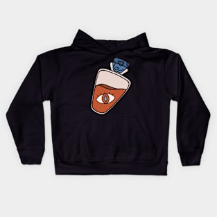 Orange Magic Potion Kids Hoodie